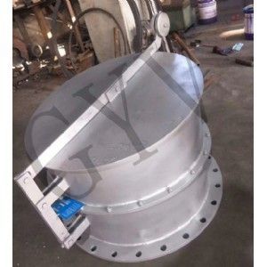 不銹鋼法蘭式泄爆閥