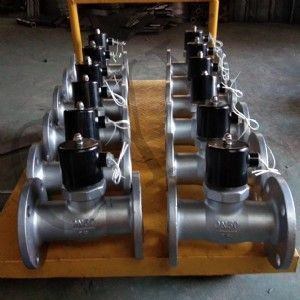 ZQDF法蘭不銹鋼電磁閥