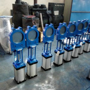 氣動(dòng)鑄鐵刀閘閥