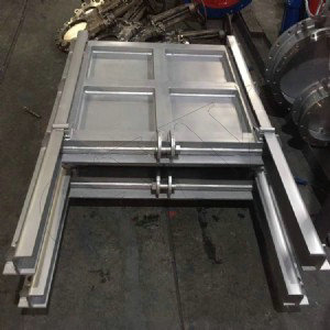 不銹鋼附壁方閘門