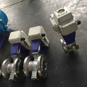 法蘭電動V型球閥