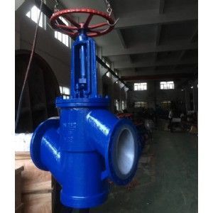 J41F46襯氟截止閥