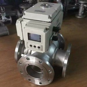 Q946F電動四通球閥