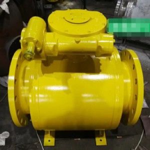 Q347F法蘭全焊接球閥