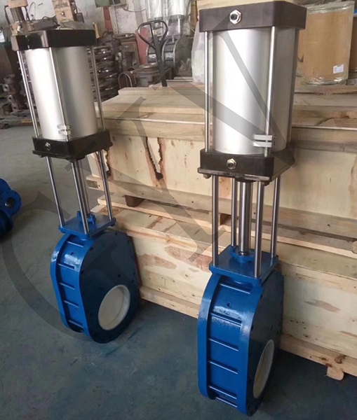 對(duì)夾式雙閘板陶瓷閥