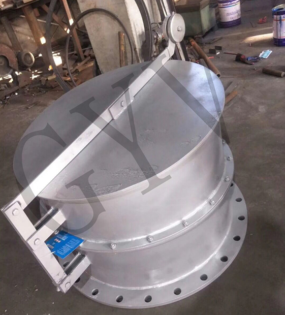 不銹鋼法蘭式泄爆閥