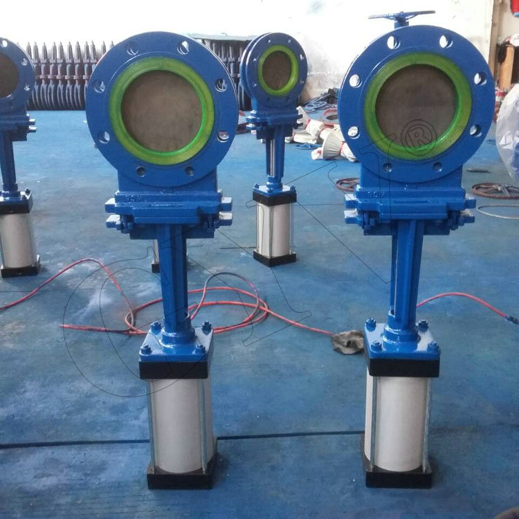 氣動聚氨酯刀閘閥