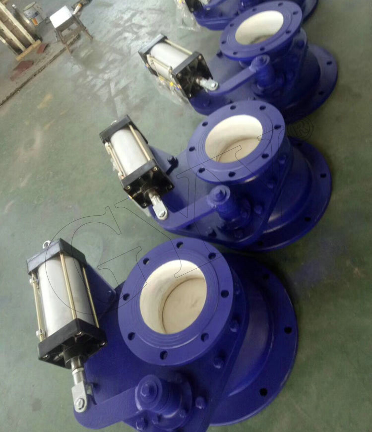 氣動陶瓷擺動閥