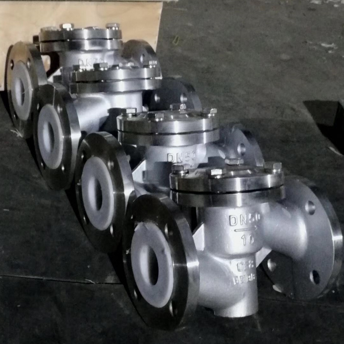 H41F46升降式襯氟止回閥